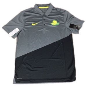 Nike Dri-Fit Oregon Ducks Polo NWT